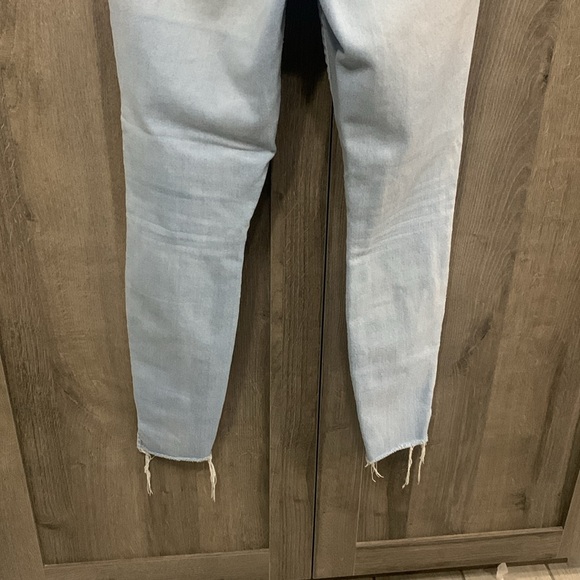 Old Navy Rockstar Super Skinny Light Blue Denim Stretch Jeans Women's Size 0 - Picture 7 of 8